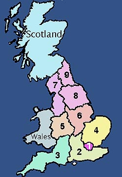 Regions of Britain