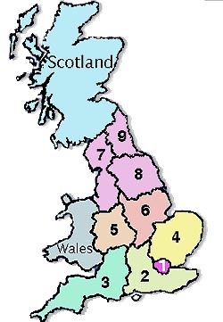 Regions of Britain